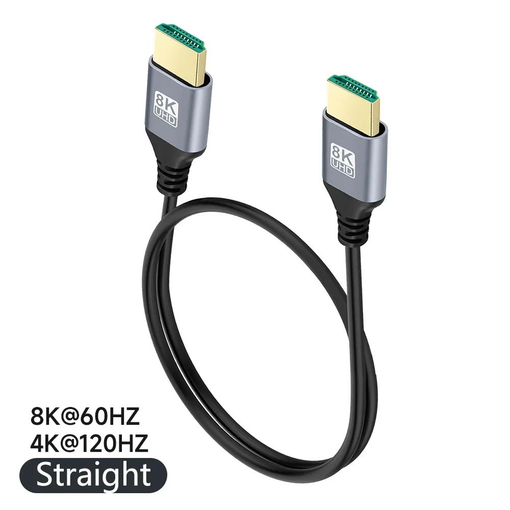 Ʈ Ϳ ʰ HDR 2.1 ̺, HDTV ڵ ̺, 8K HDMI ̺ @ 60Hz, 4K @ 120Hz, 48Gbps HDMI ȣȯ